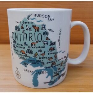 Ontario My Place 222 Fifth Porcelain Jumbo 24 Oz Coffee Mug